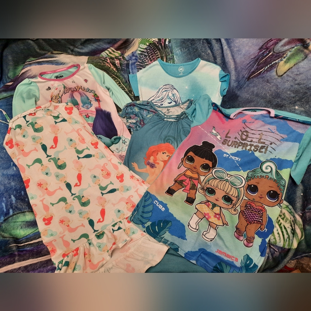 Girls nightgown lot